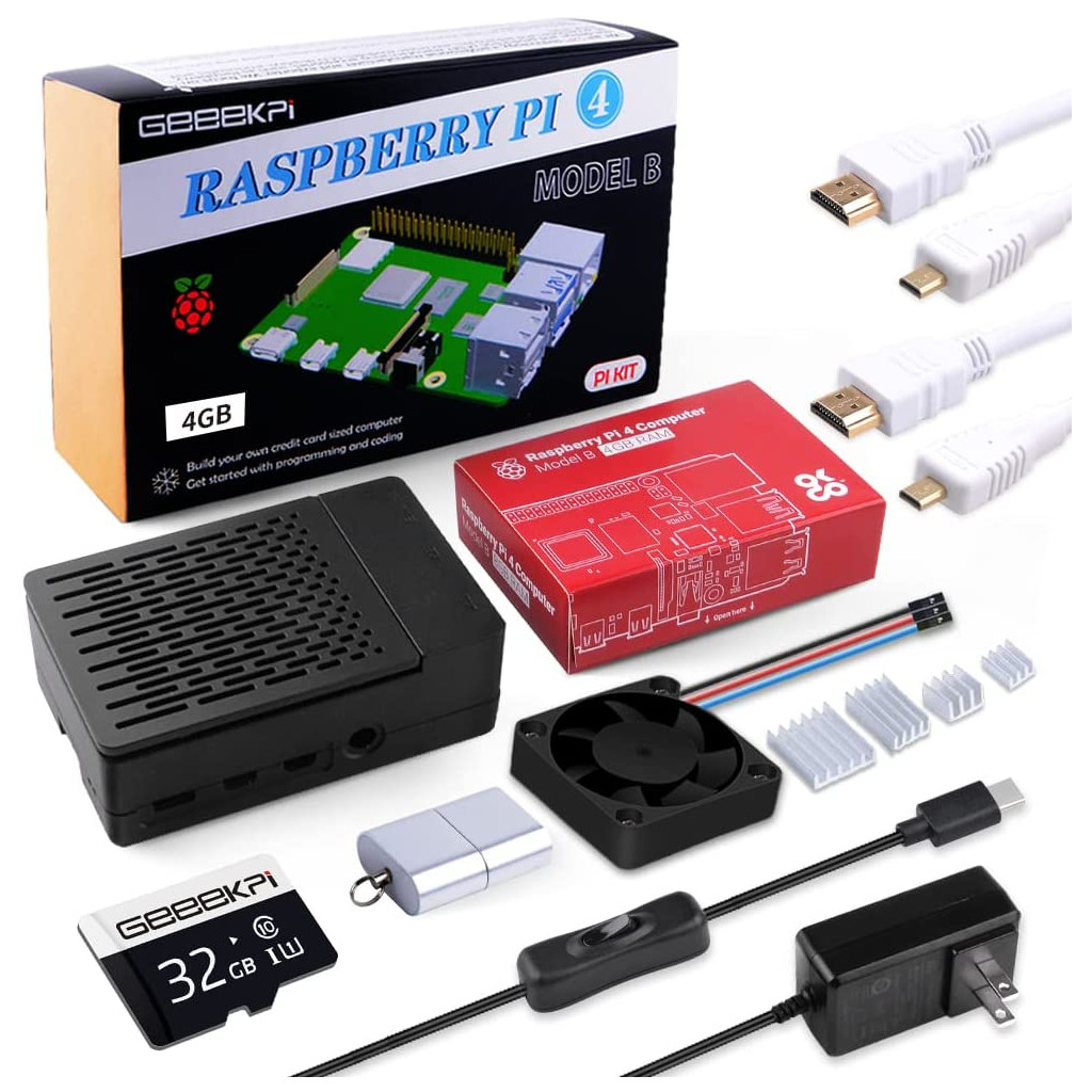 Raspberry Pi 4 Kit de démarrage 4 Go