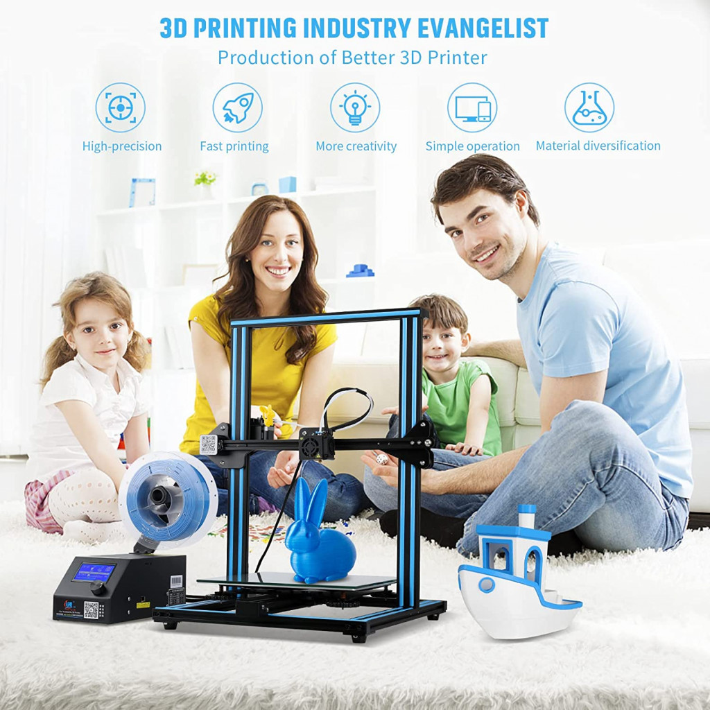 Imprimante 3D Creality CR-10 : caractéristiques, prix, tests, etc.