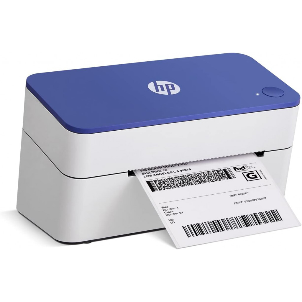 Imprimante d'étiquettes d'expédition HP, thermique directe de qualité  commerciale 4x6, imprimante de codes à barres