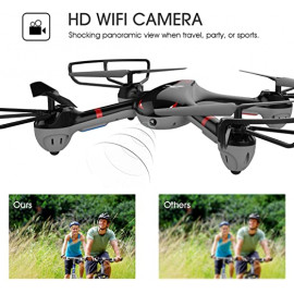 Drone avec caméra, drone télécommandé DROCON Spacekey 1080P pour enfants  débutants