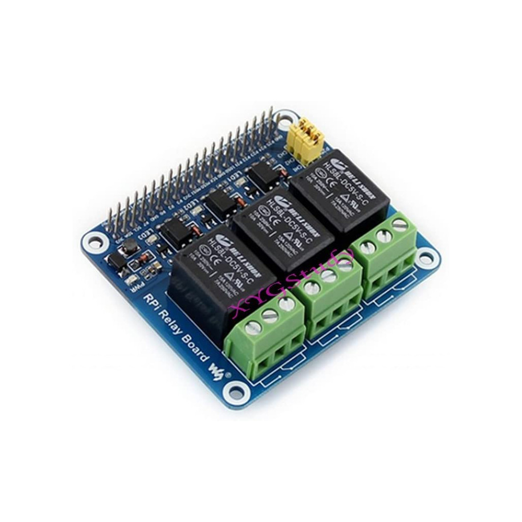 Module de relais d'alimentation pour Raspberry Pi 3 2 modèle B B +