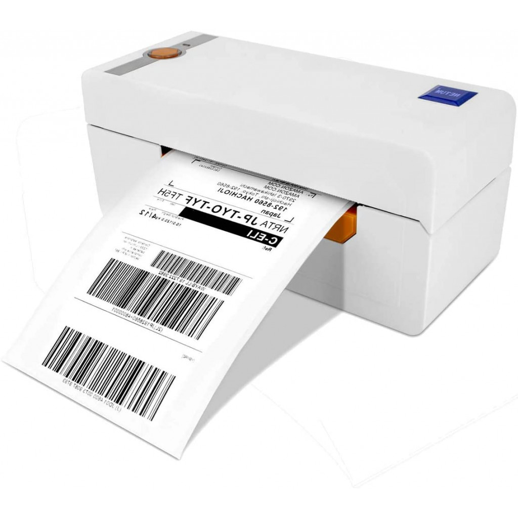 Imprimante d'étiquettes thermiques directes à grande vitesse, Machine à  écrire pour étiquettes 4x6, Imprimante de codes à barres