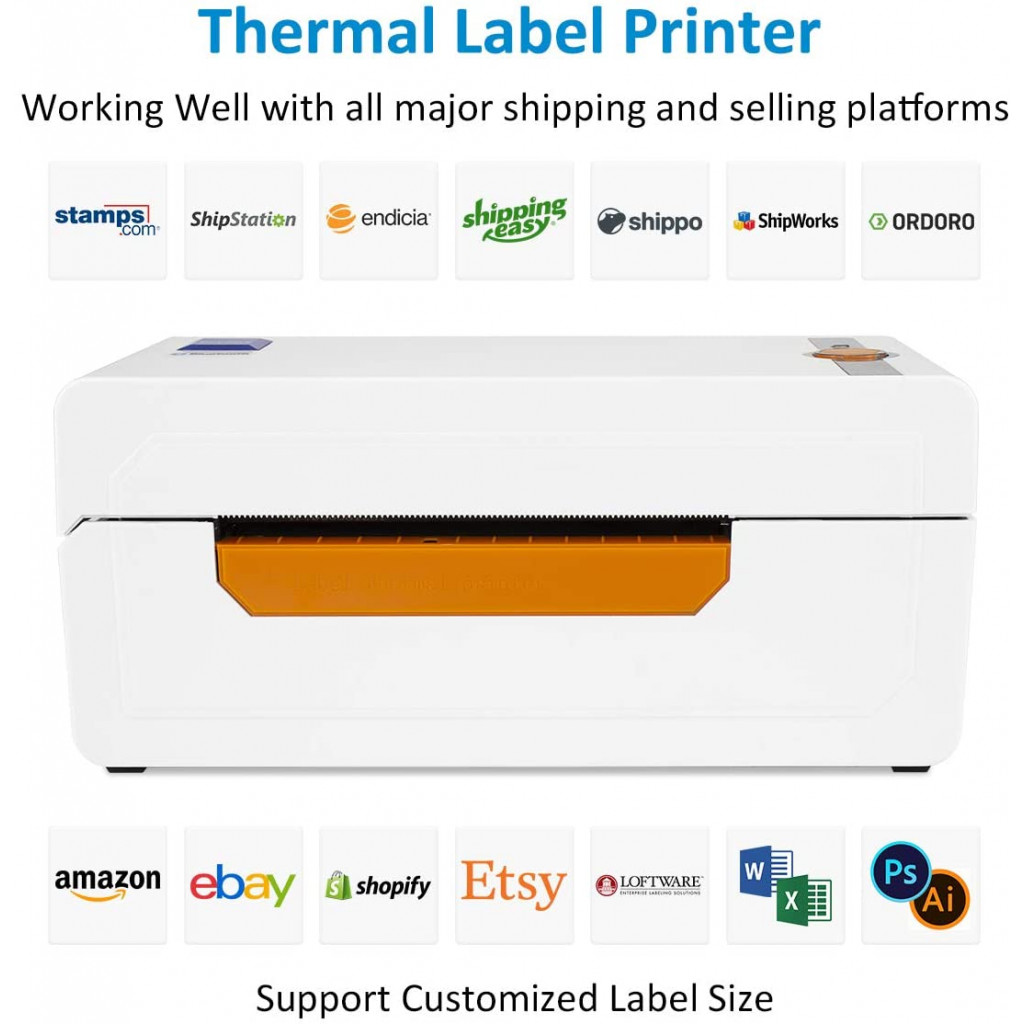 Étiquette pour imprimante d'étiquettes thermique 110HW, 15mm x