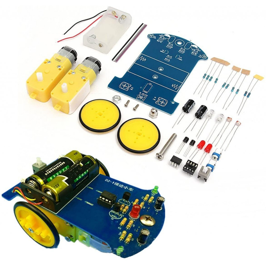 Kit de robot de réservoir avec Mega 328p pour adolescents adultes -  Programmable, Bricolage électronique, Arduino - Éducation de la tige, Avec  capteur de geste, alarme de buzzer
